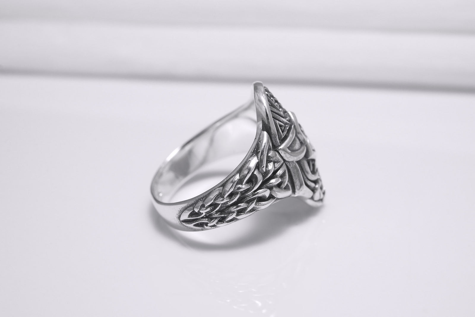 Bague Odin et Masque — Argent 925