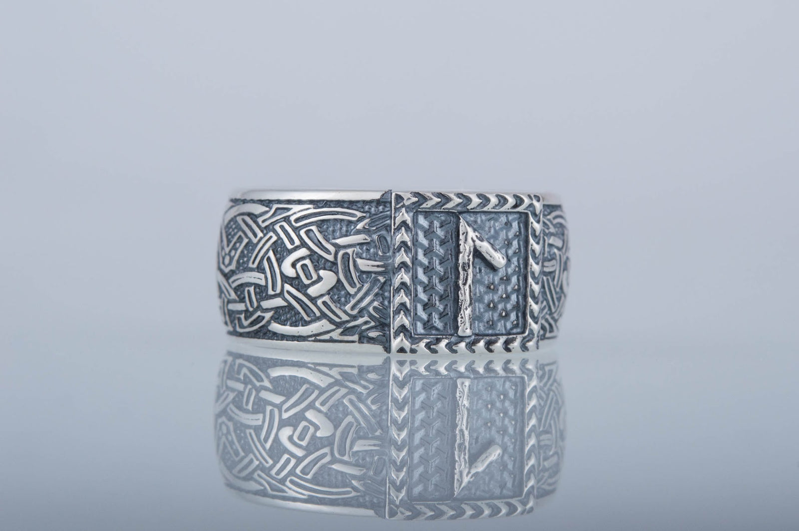 Bague Runique Sigurd — Argent 925