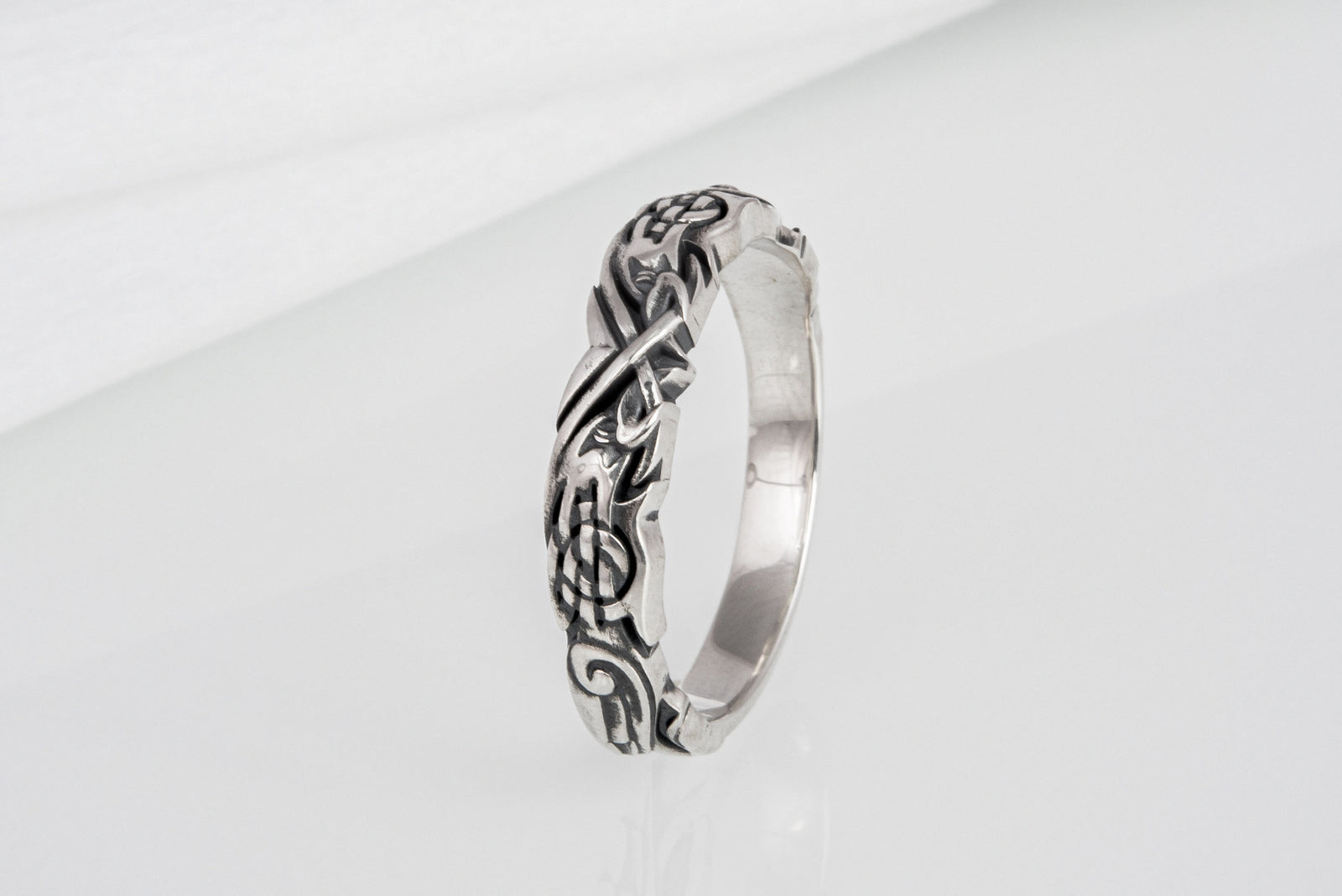 Bague Corbeaux et Brutal — Argent 925