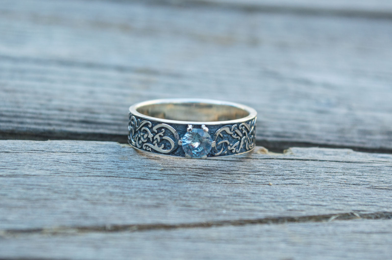 Bague Anneau Viking Olaf — Argent 925