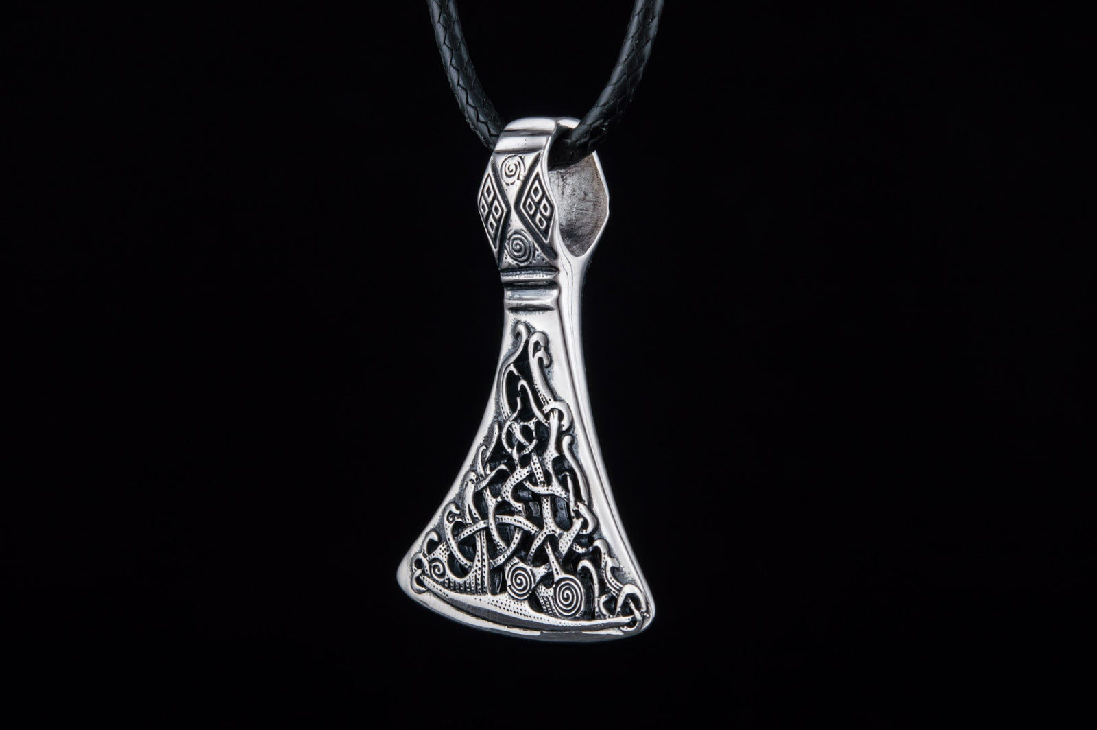Pendentif Hache et Style Mammen — Argent 925