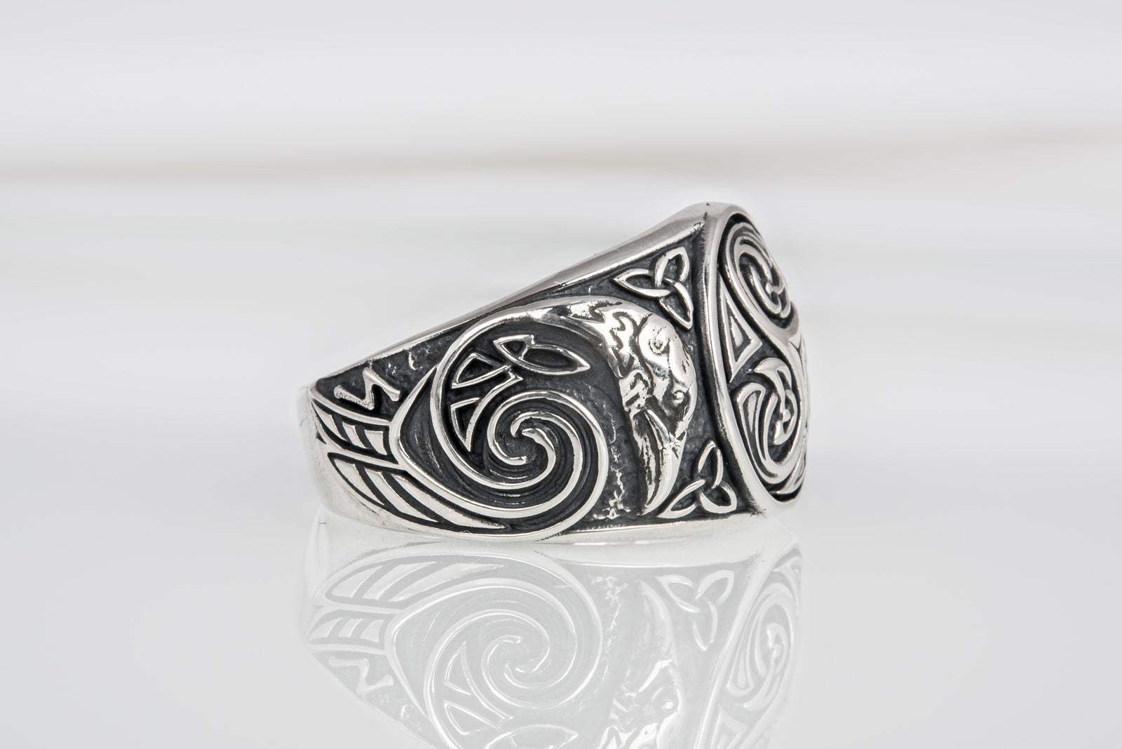 Bague Viking Valhalla — Argent 925