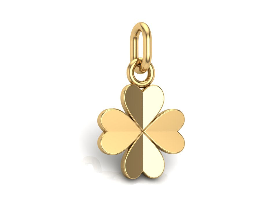 Pendentif Trèfle à Quatre Feuilles — Argent 925