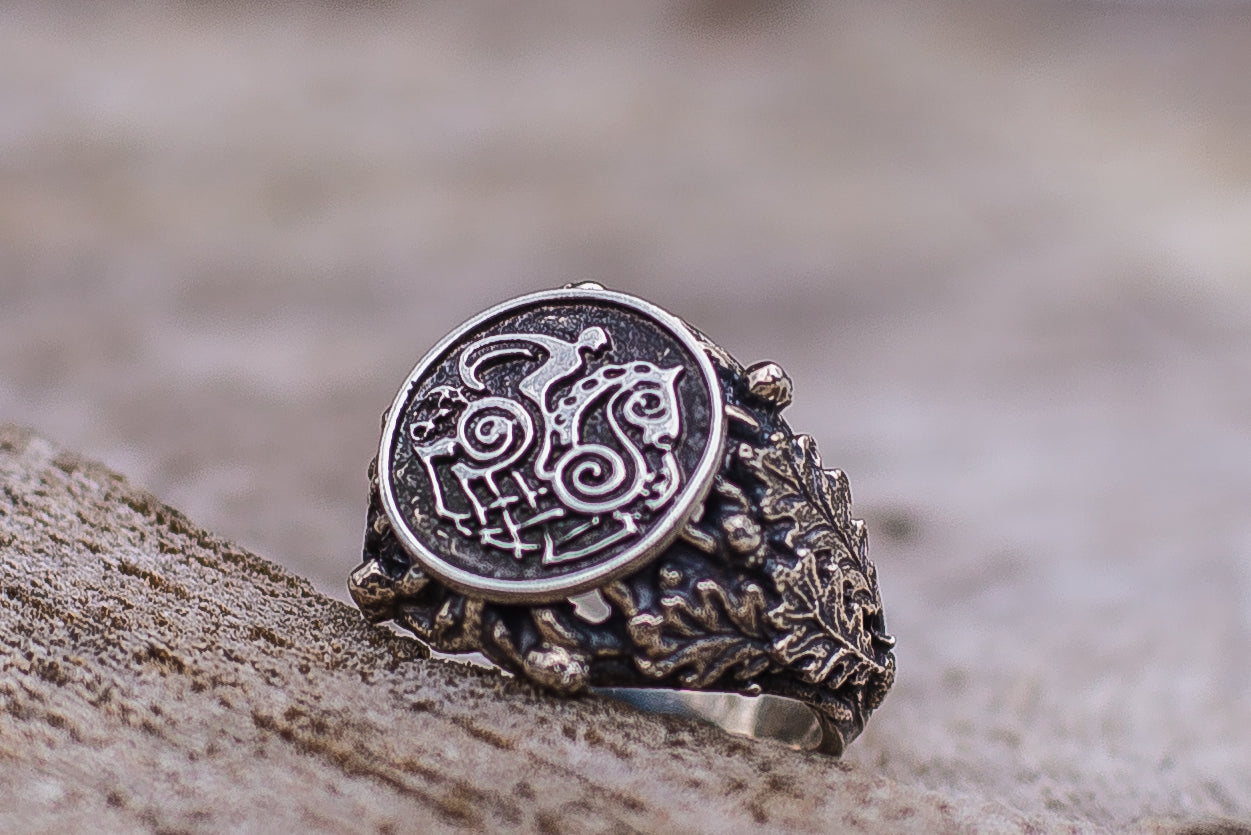 Bague Viking Erik — Argent 925