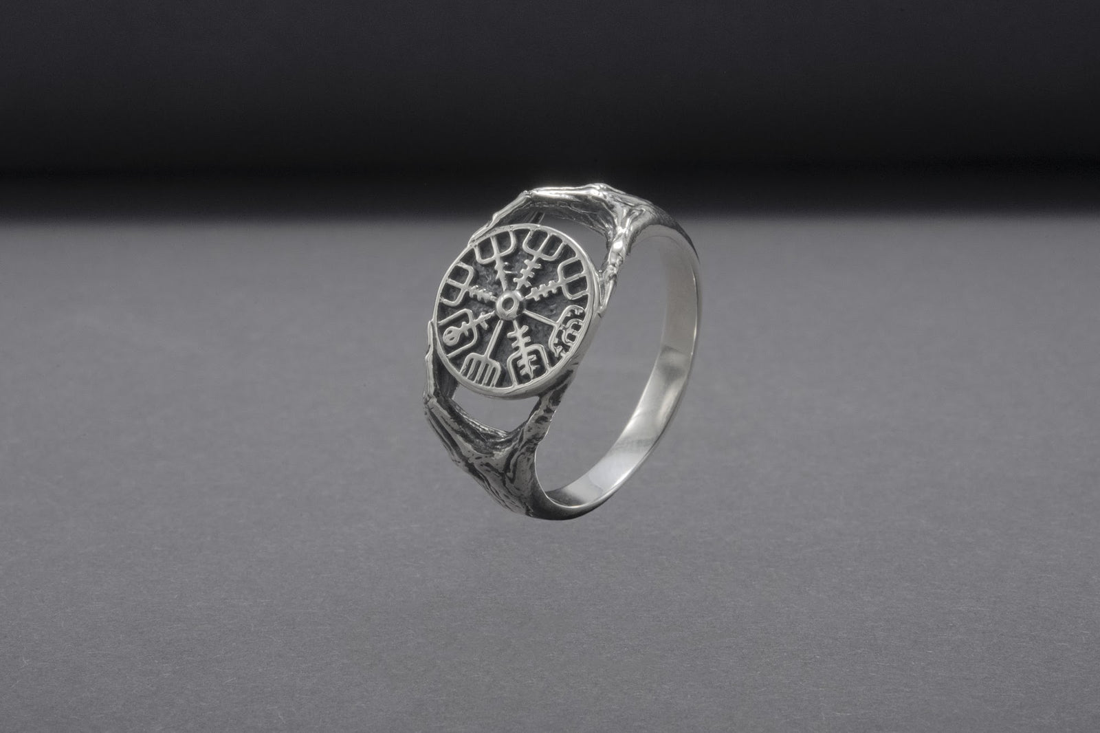 Bague Minimaliste Vegvisir — Argent 925
