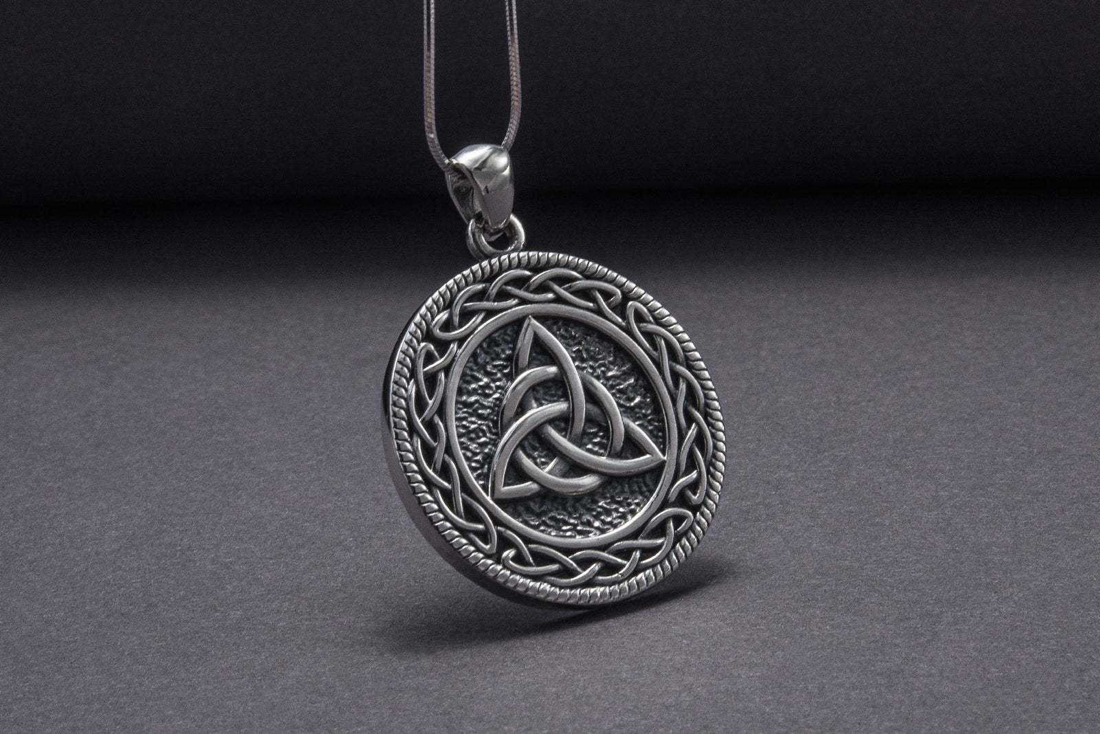 Pendentif Symboles Vikings — Argent 925