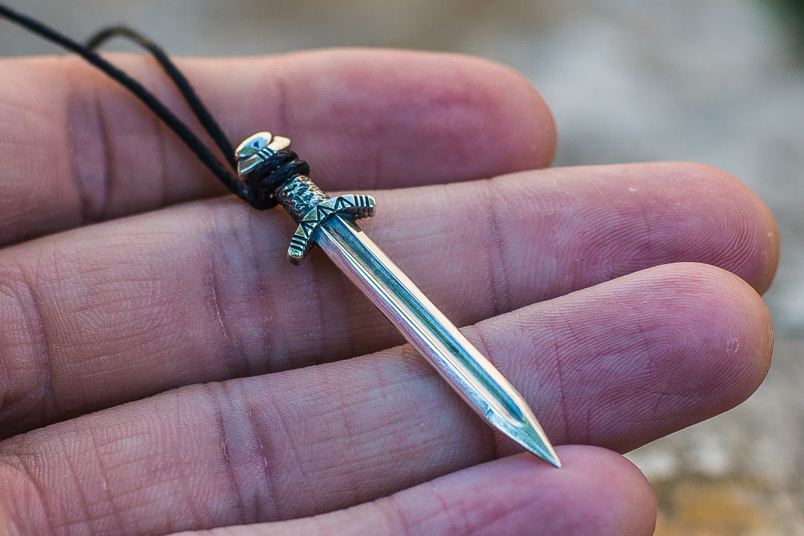 Pendentif Armes Ragnar — Argent 925