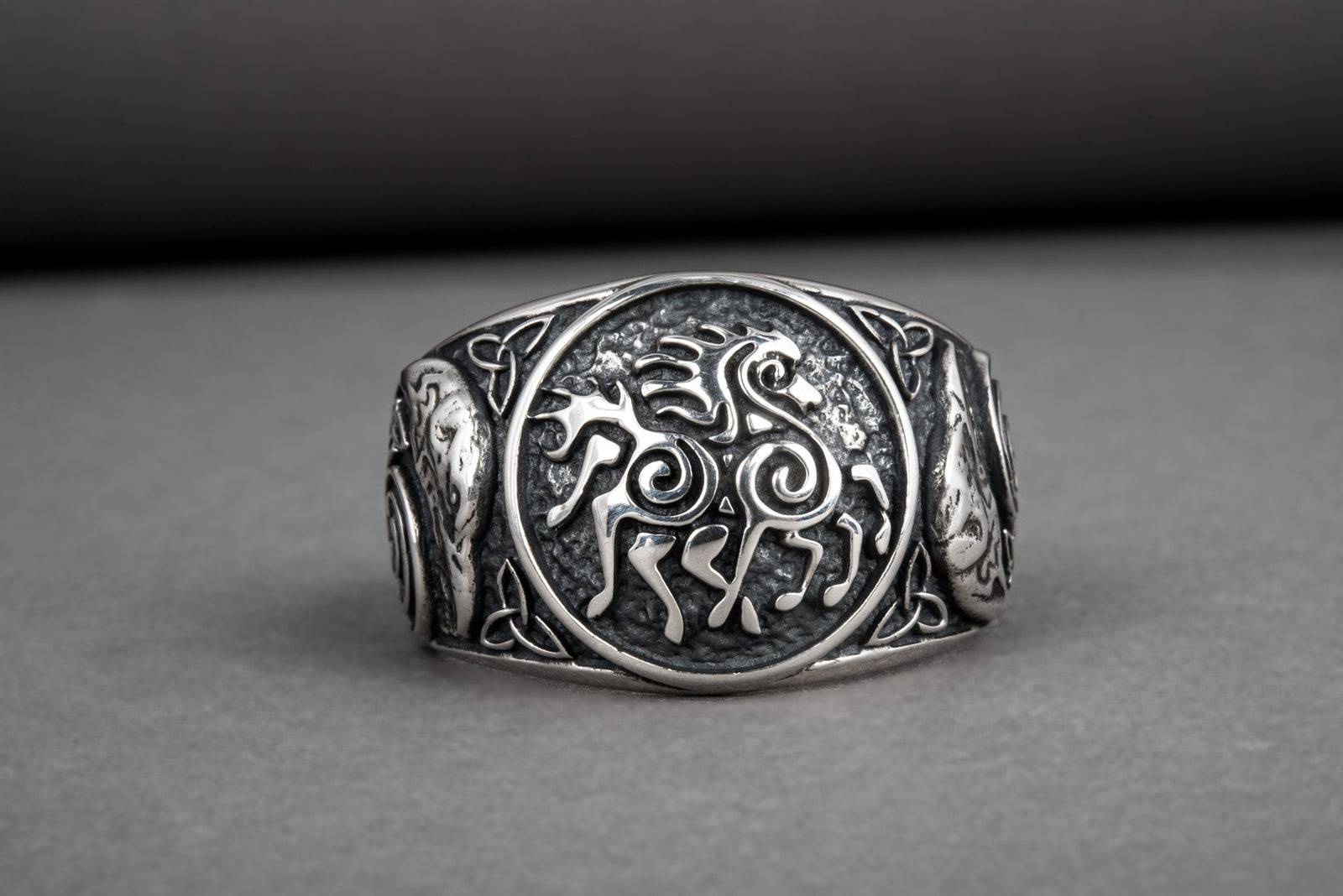Bague Viking Berserker — Argent 925