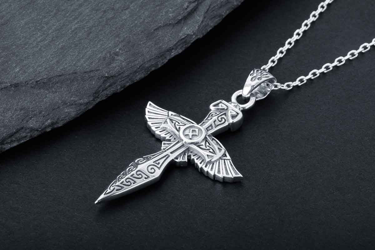 Pendentif Viking Saga du Nord — Argent 925