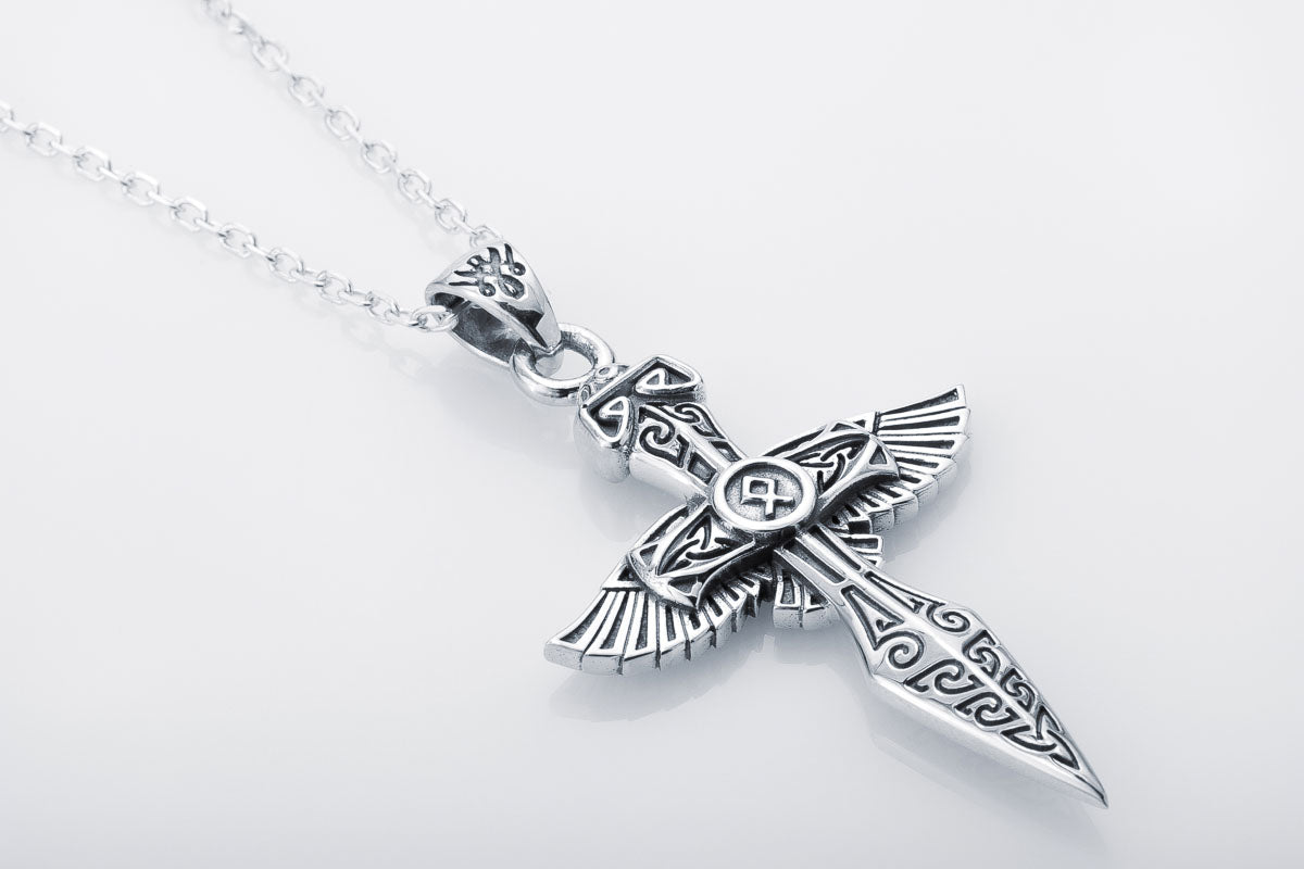 Pendentif Viking Saga du Nord — Argent 925