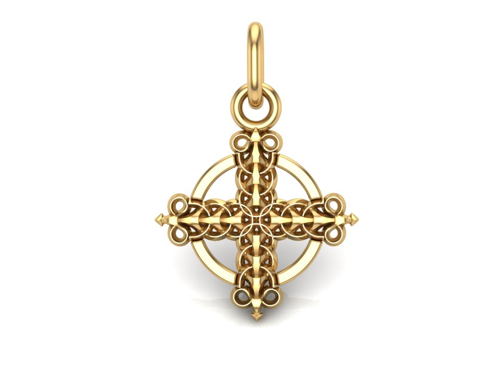 Pendentif Croix — Argent 925