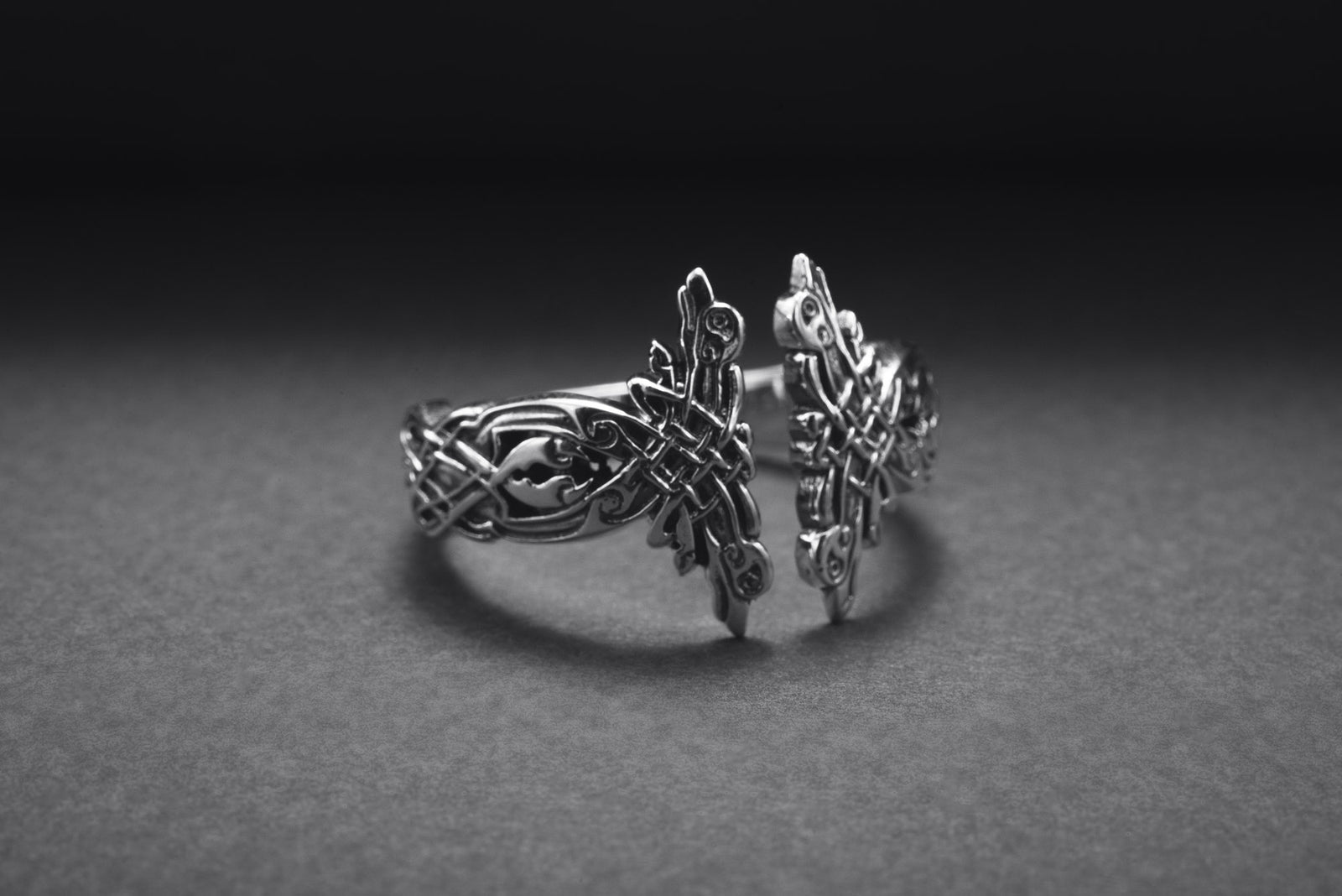 Bague Symboles Vikings Sigurd — Argent 925
