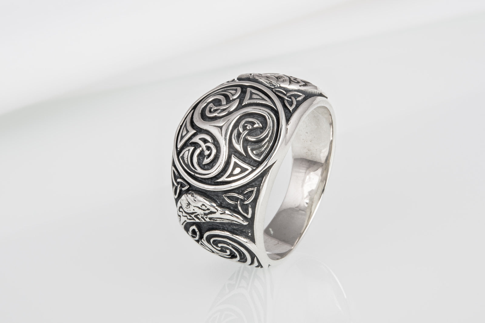 Bague Viking Valhalla — Argent 925