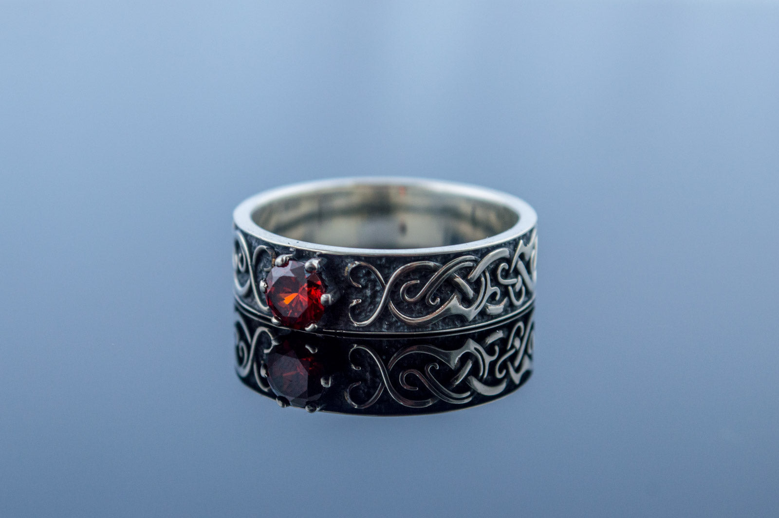Bague Anneau Viking Harald — Argent 925