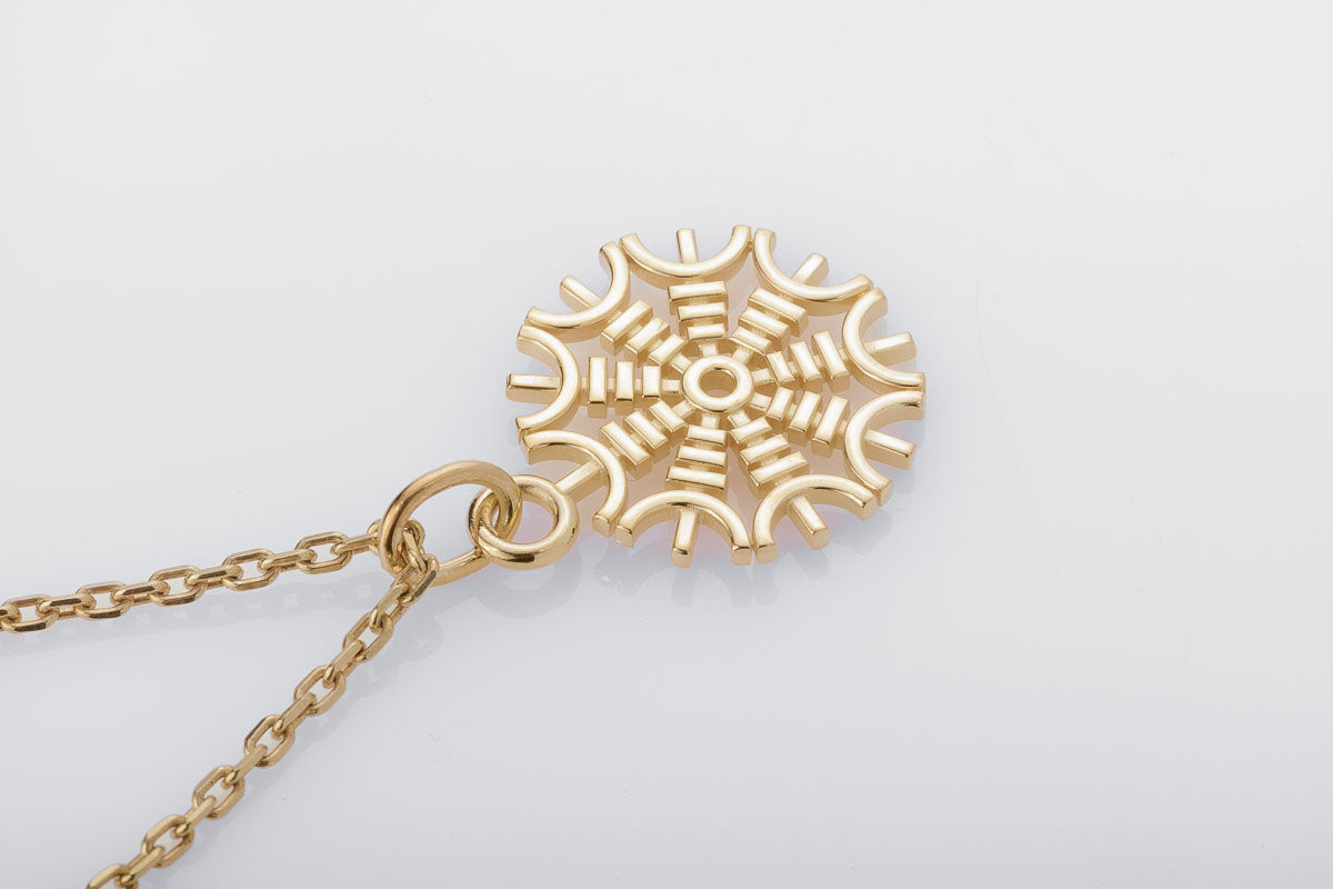 Pendentif Aegishjalmur Petit Modèle — Argent 925