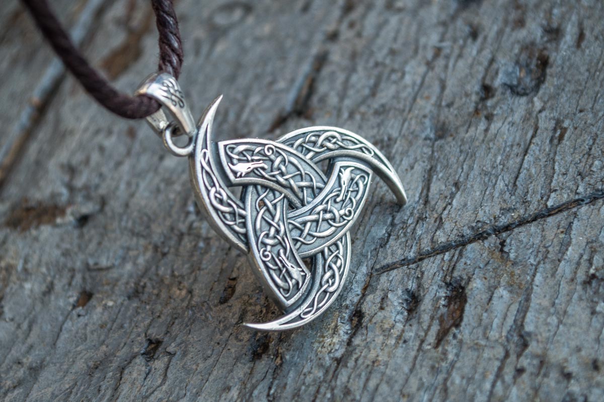 Pendentif Odin Viking — Argent 925