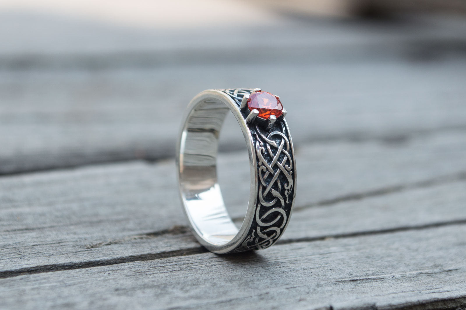 Bague Anneau Viking Rollon — Argent 925