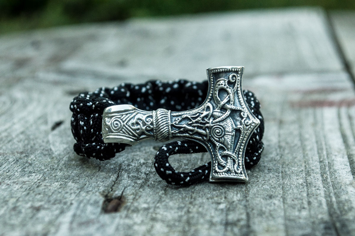 Pendentif Paracorde Torvald — Argent 925