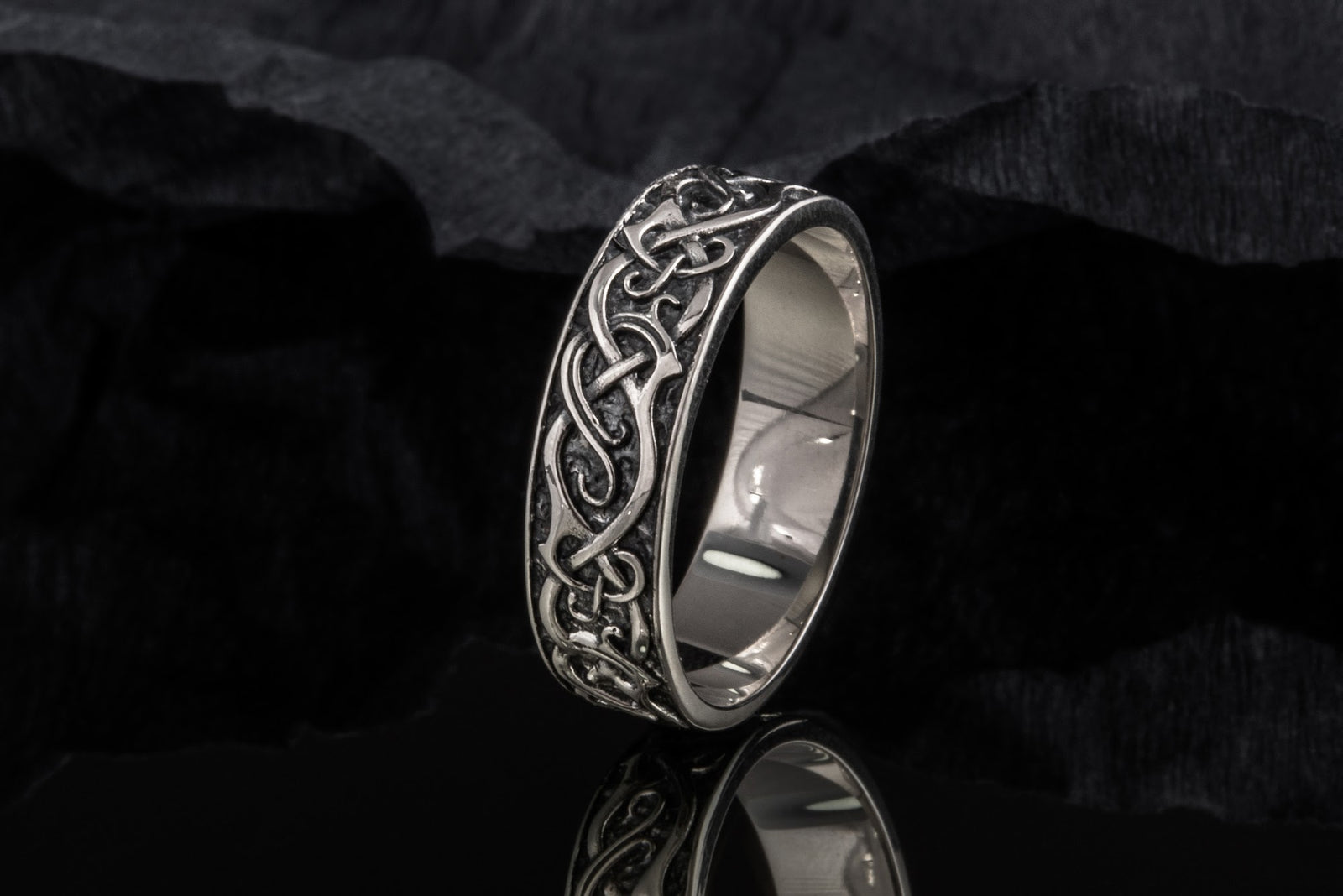 Bague Ornement Eirik — Argent 925