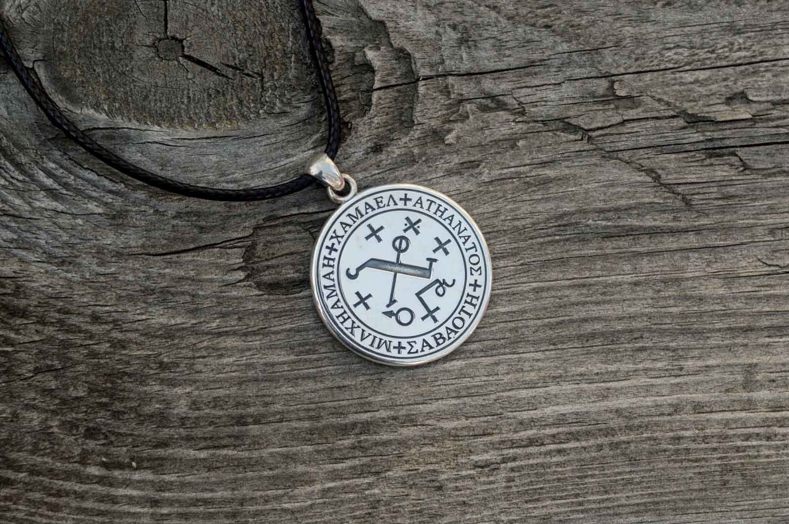 Pendentif Wicca Bergthor — Argent 925