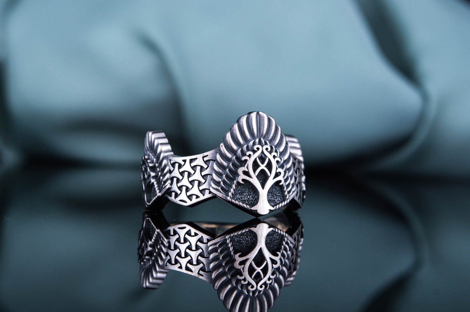 Bague Anneau Viking Astrid — Argent 925