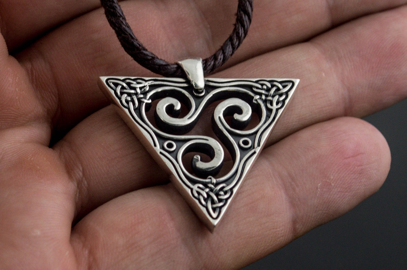 Pendentif Spirale — Argent 925