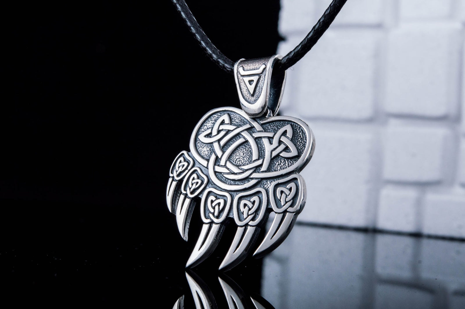 Pendentif Amulette Viking — Argent 925