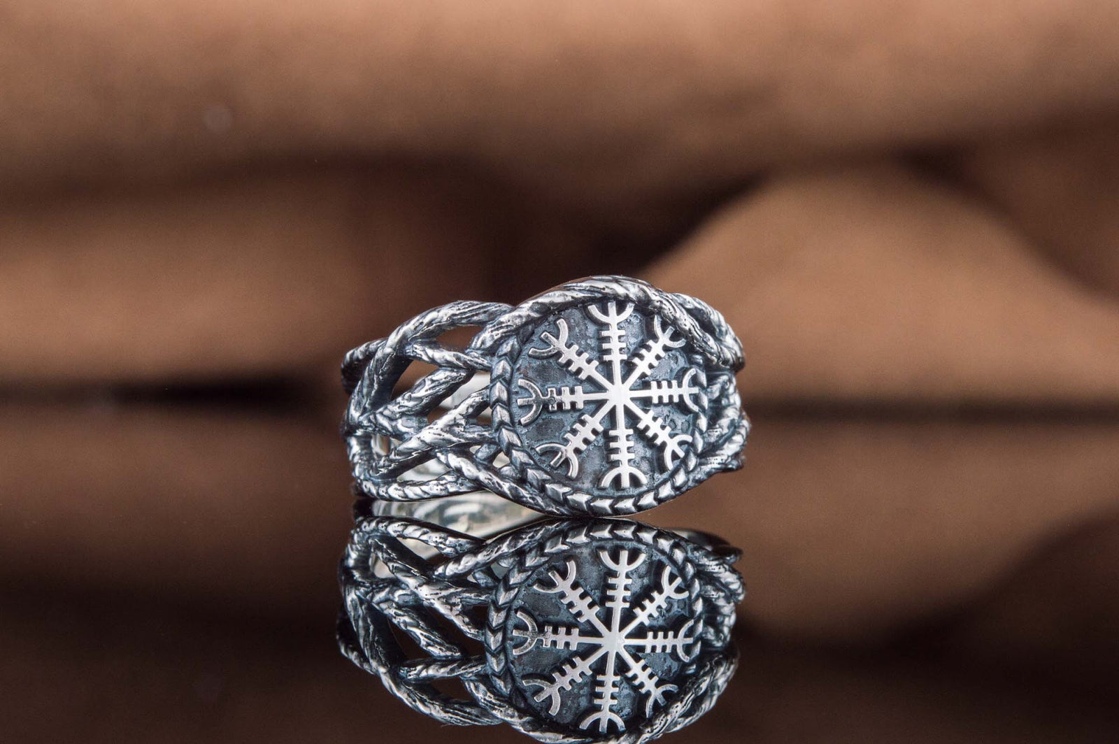 Bague Vegvisir — Argent 925