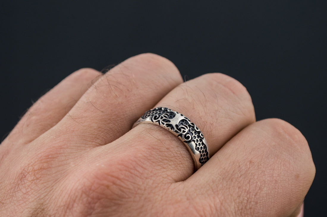 Bague Yggdrasil Anneau — Argent 925