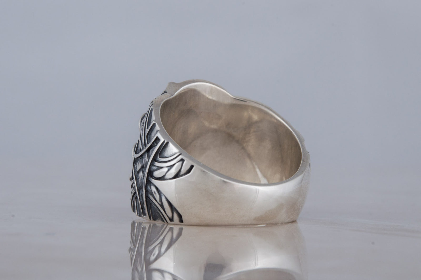 Bague Runique Massive — Argent 925