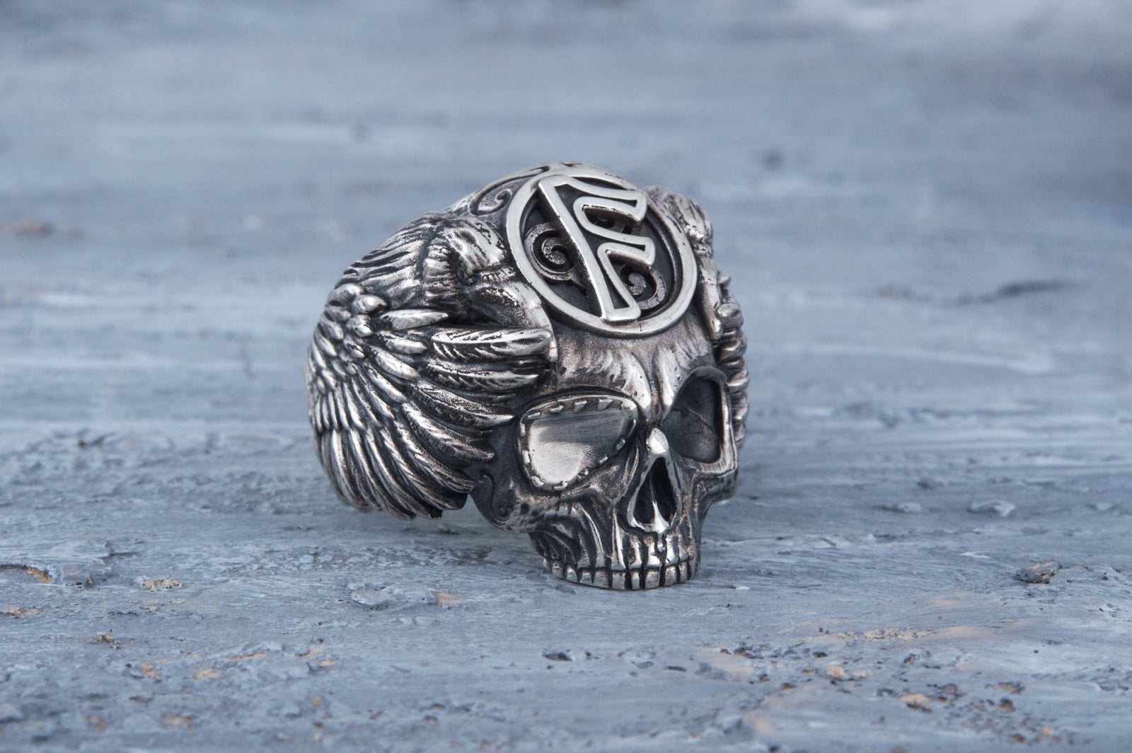 Bague Dieux Vikings Floki — Argent 925