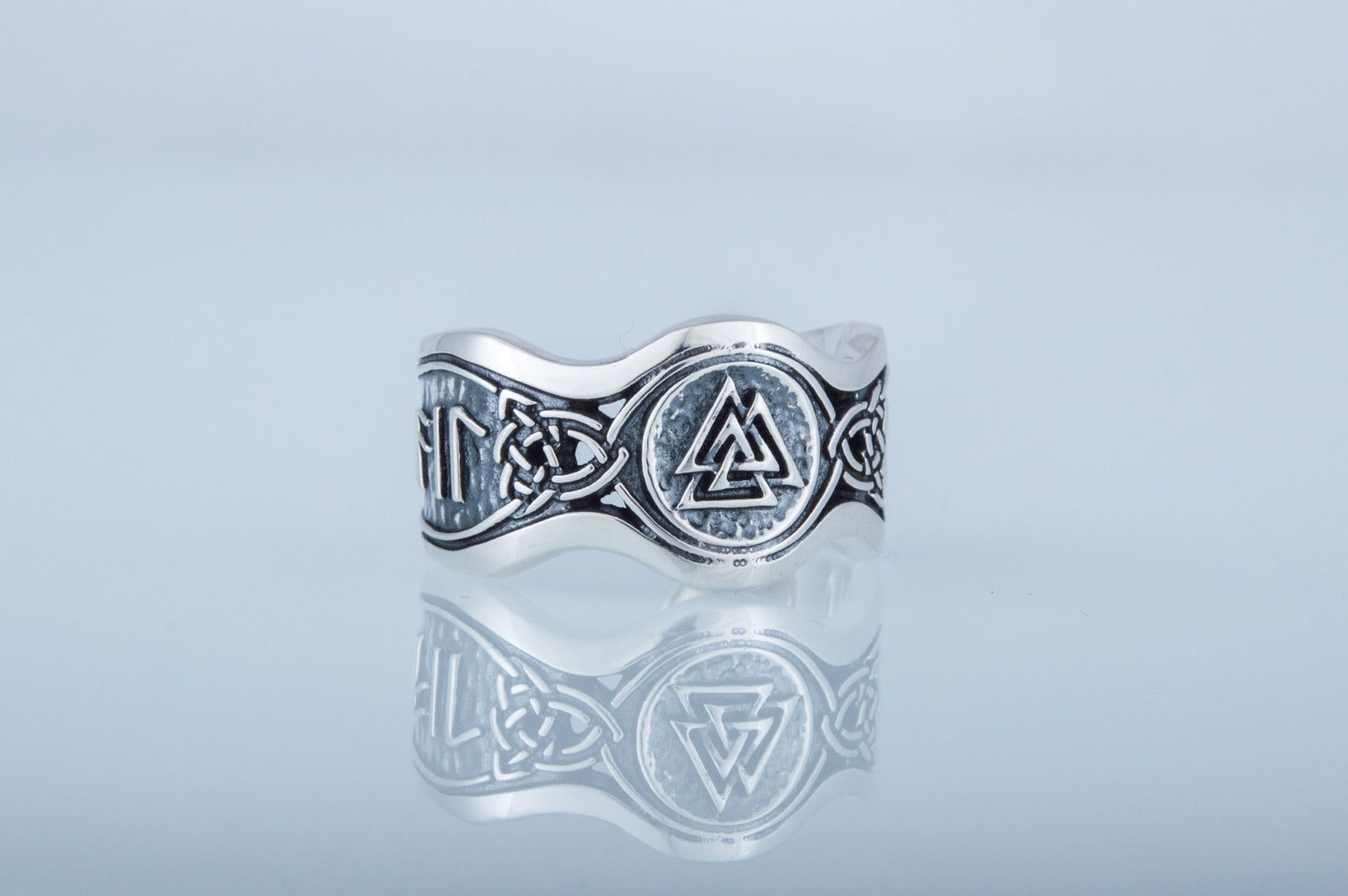 Bague Viking Salut à Odin — Argent 925