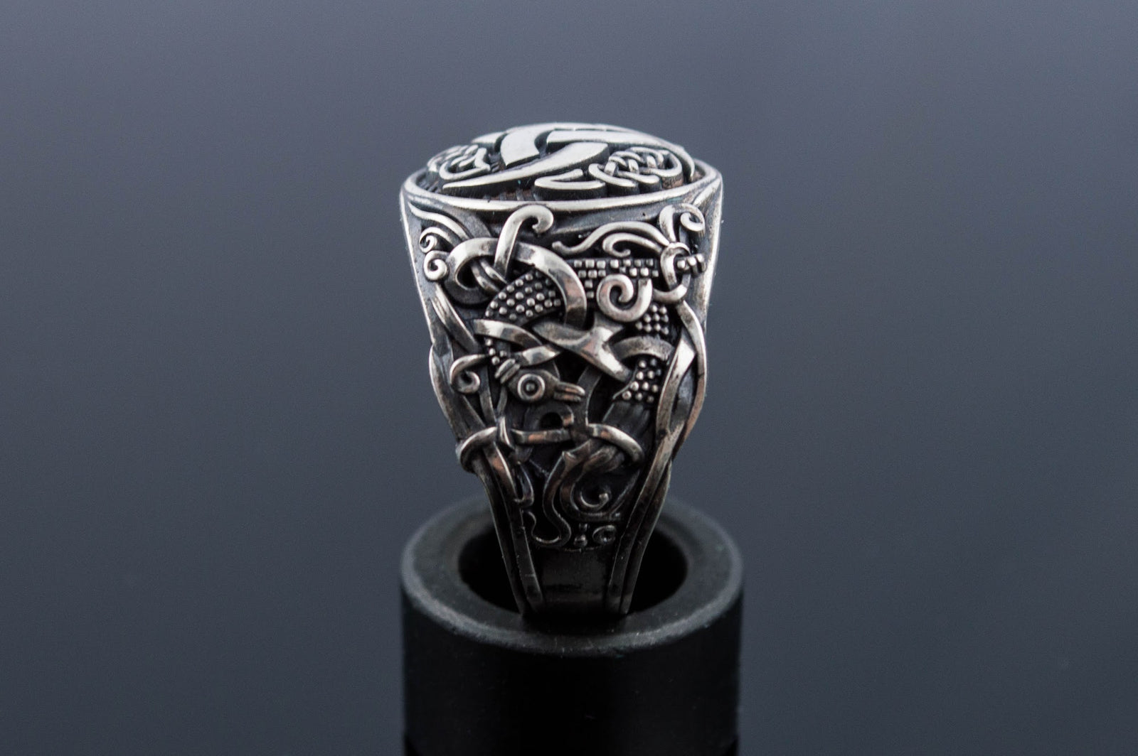 Bague Viking Style Mammen — Argent 925