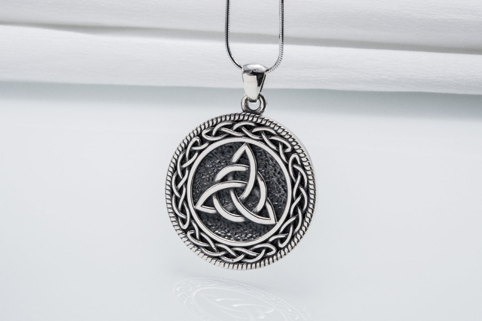 Pendentif Symboles Vikings — Argent 925