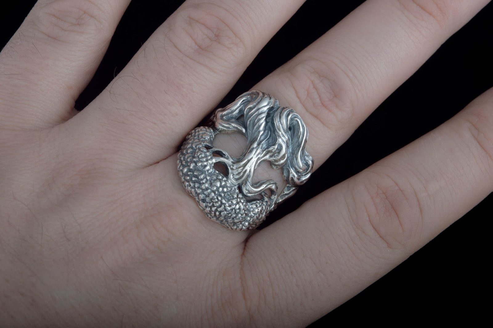 Bague Viking Leif — Argent 925
