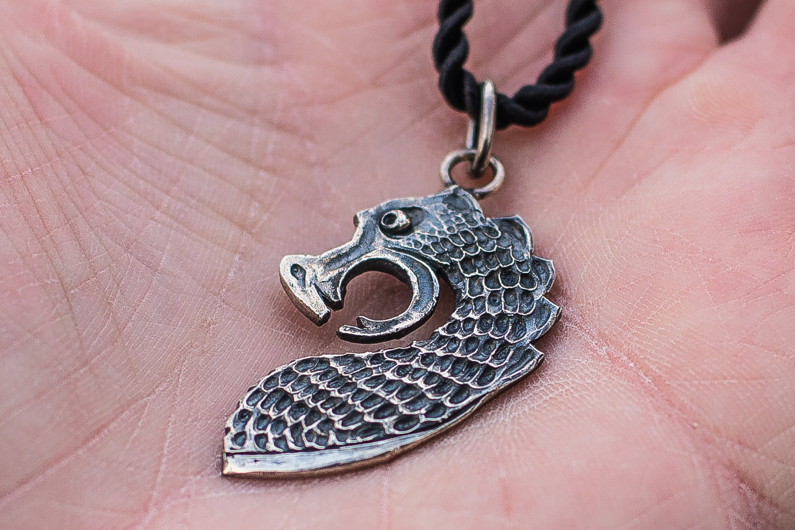 Pendentif Viking Floki — Argent 925