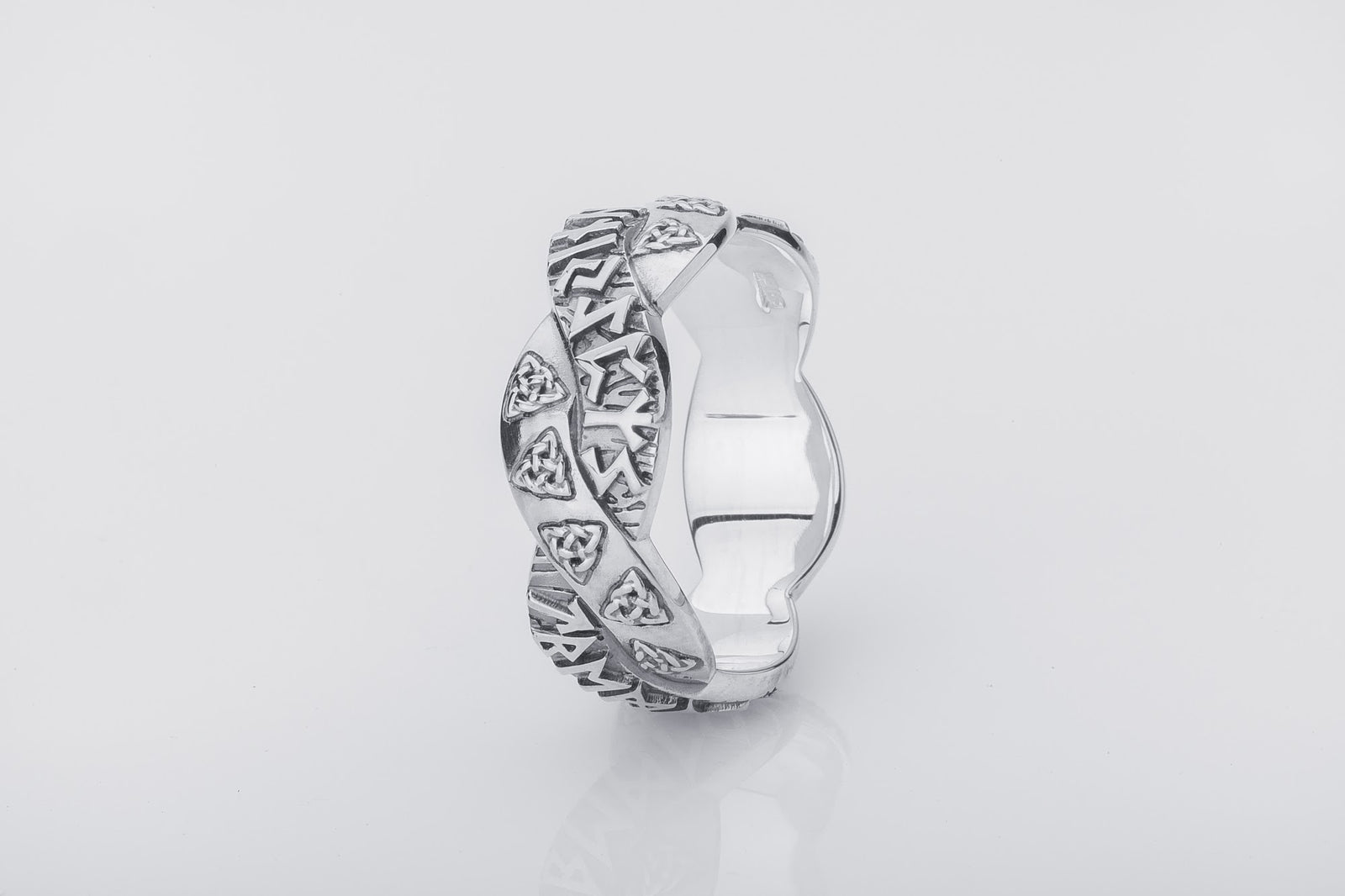 Bague Runique Gunnar — Argent 925