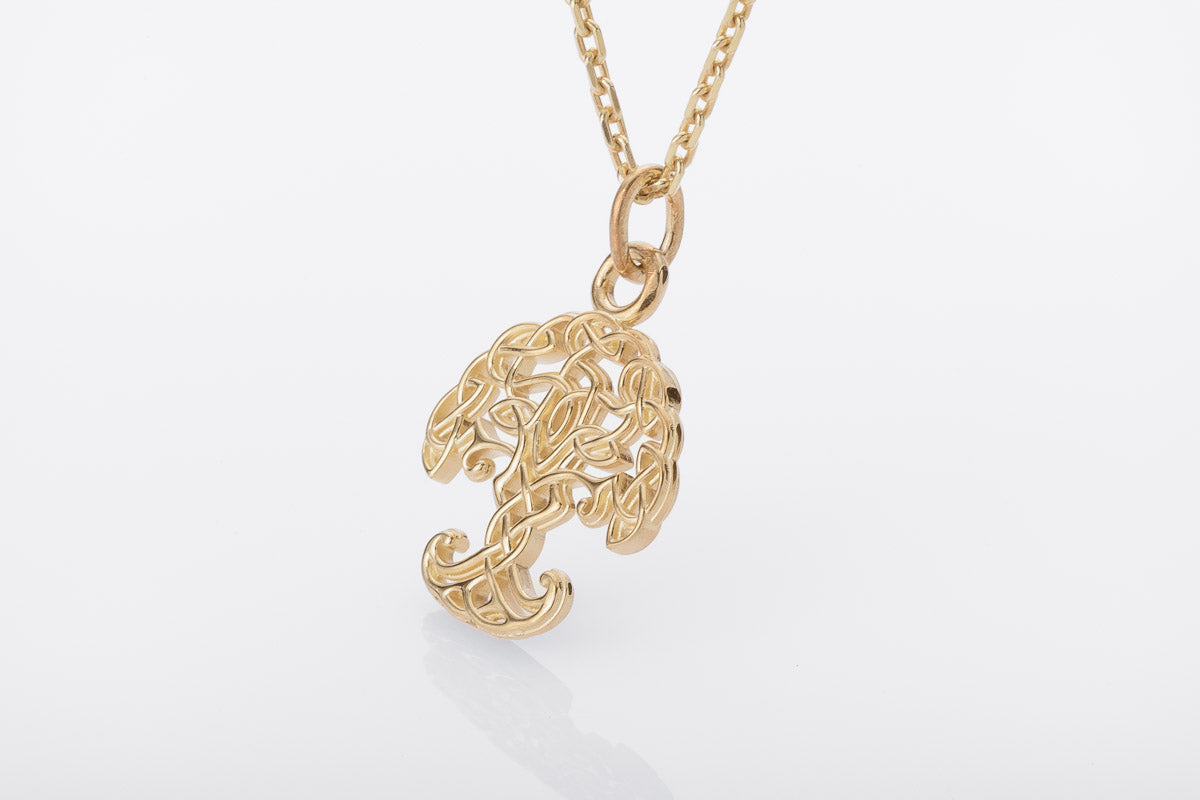 Pendentif Arbre de Vie et Yggdrasil — Argent 925