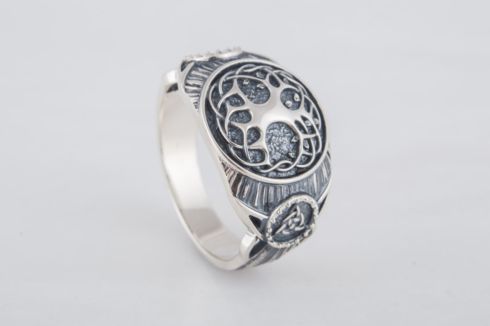Bague Yggdrasil — Argent 925