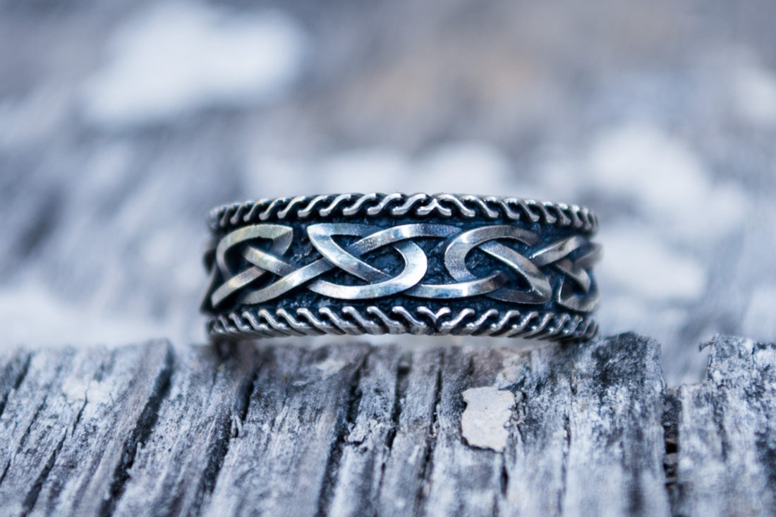 Bague Ornement Bjorn — Argent 925