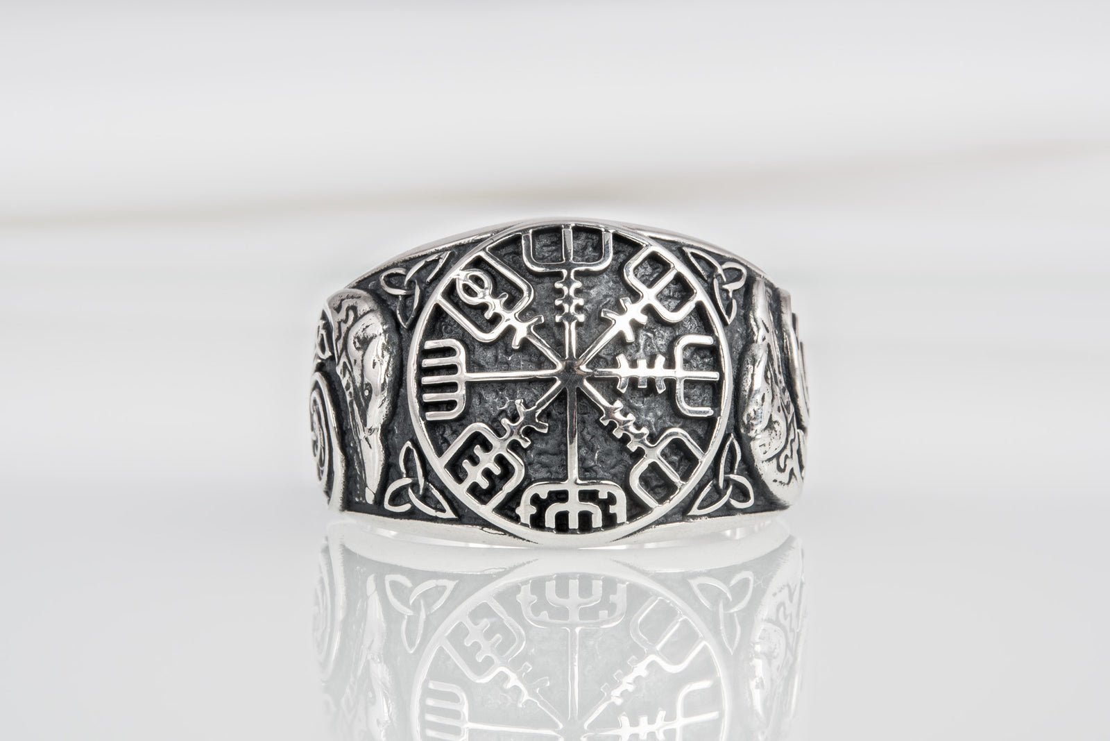 Bague Viking Drakkar — Argent 925