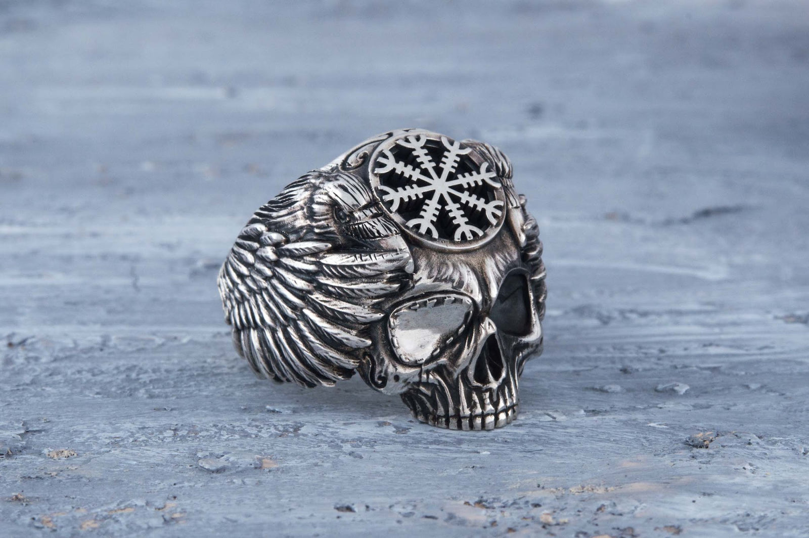 Bague Dieux Vikings Ivar — Argent 925