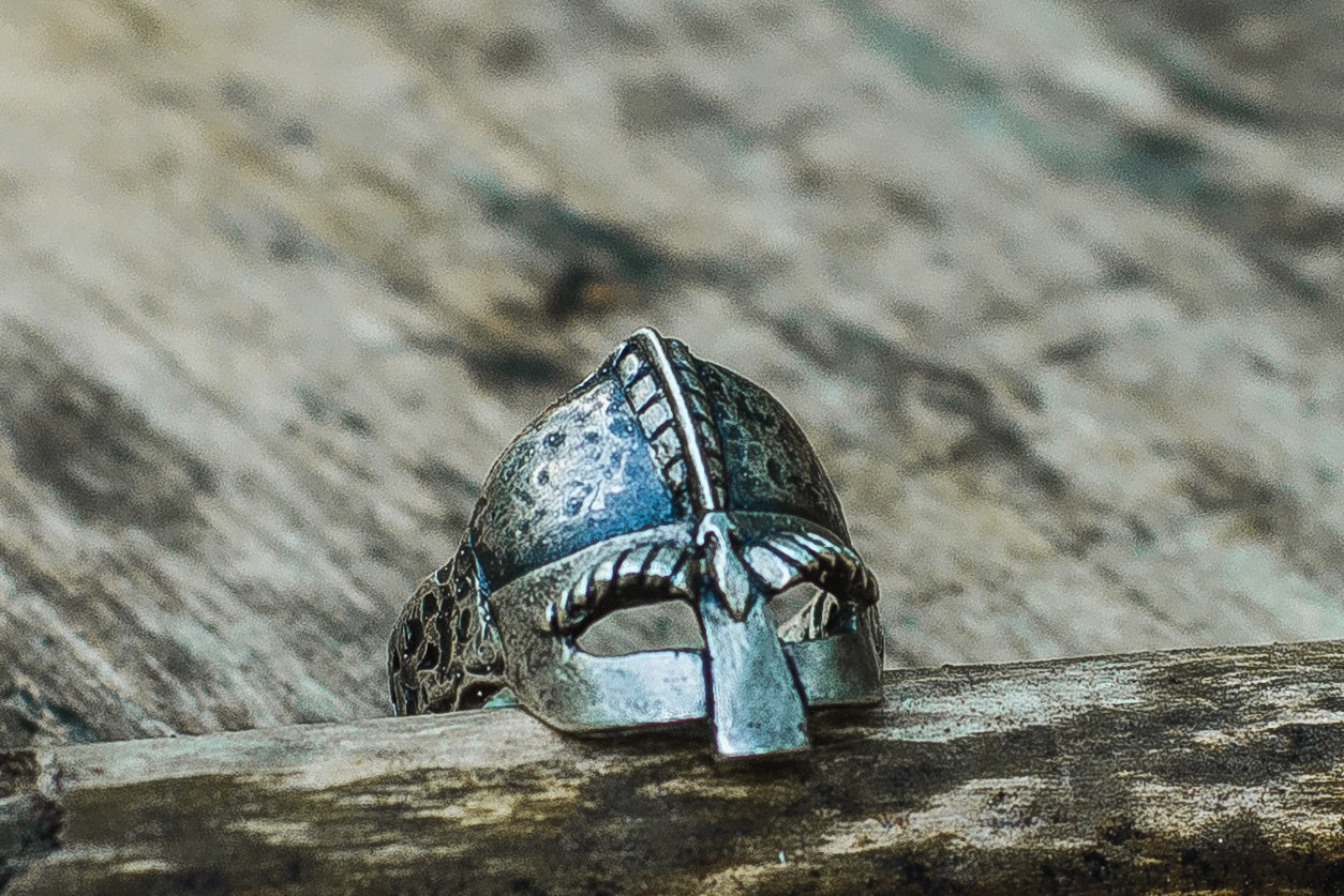 Bague Casque — Argent 925