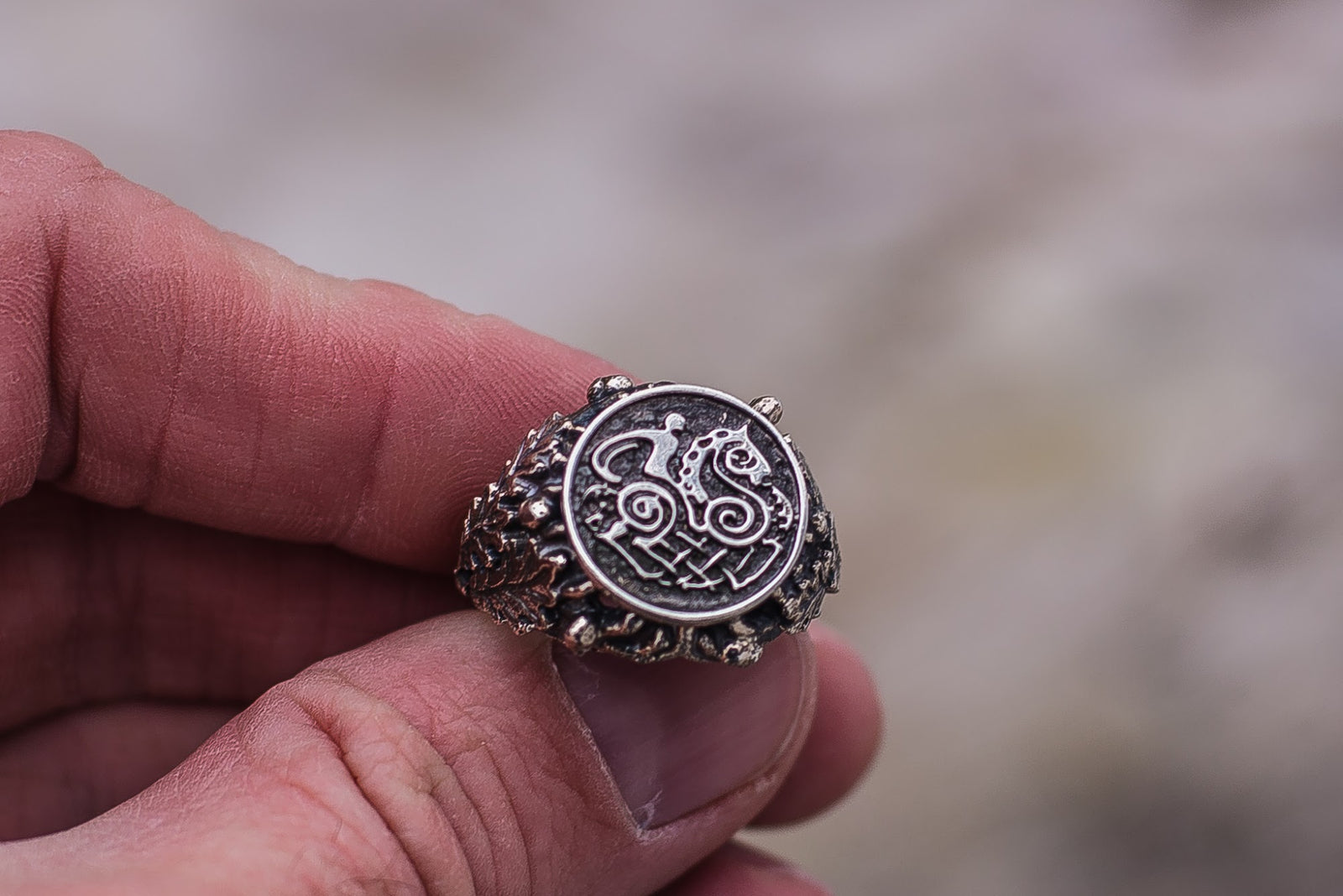 Bague Viking Erik — Argent 925