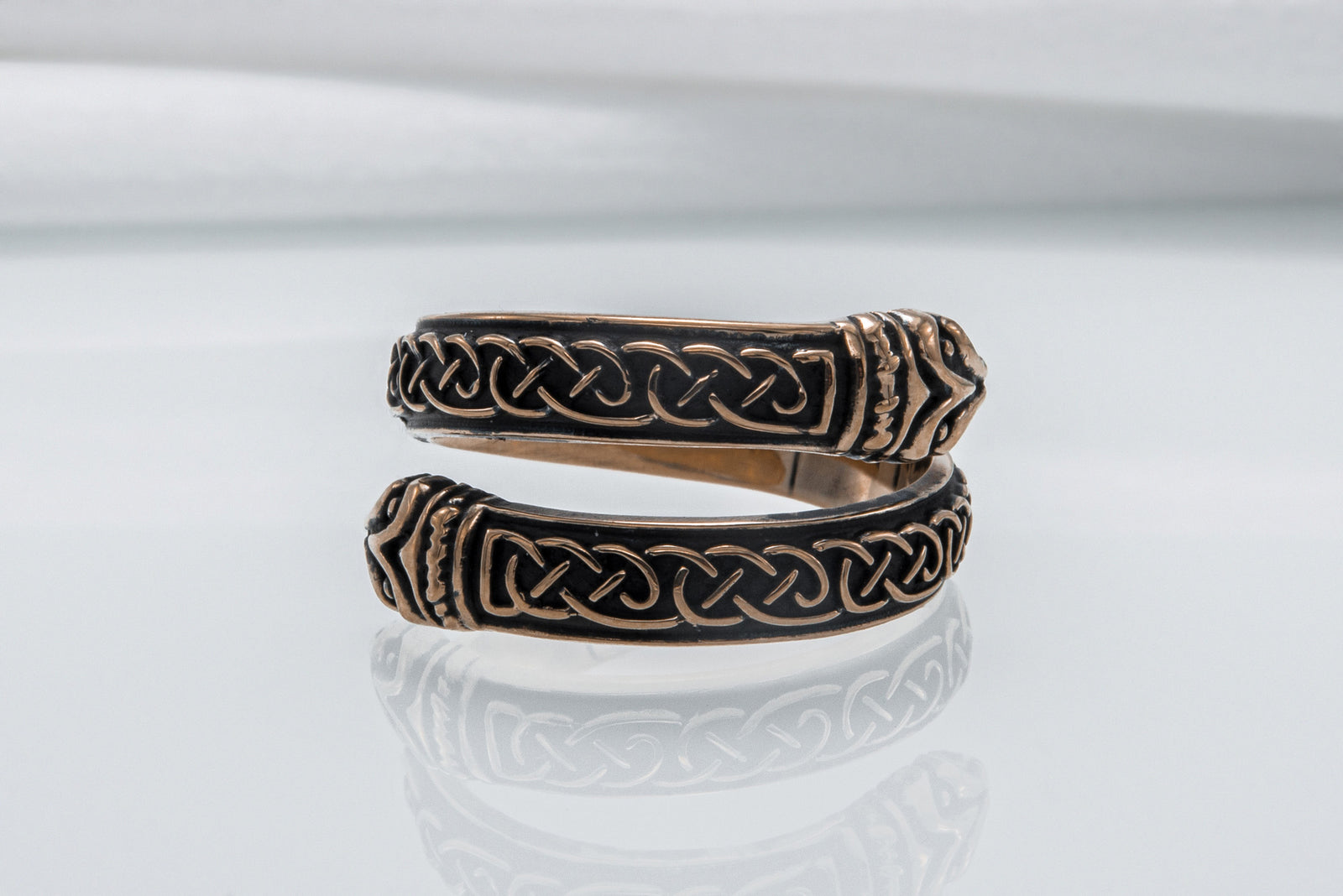 Bague Serpent — Bronze
