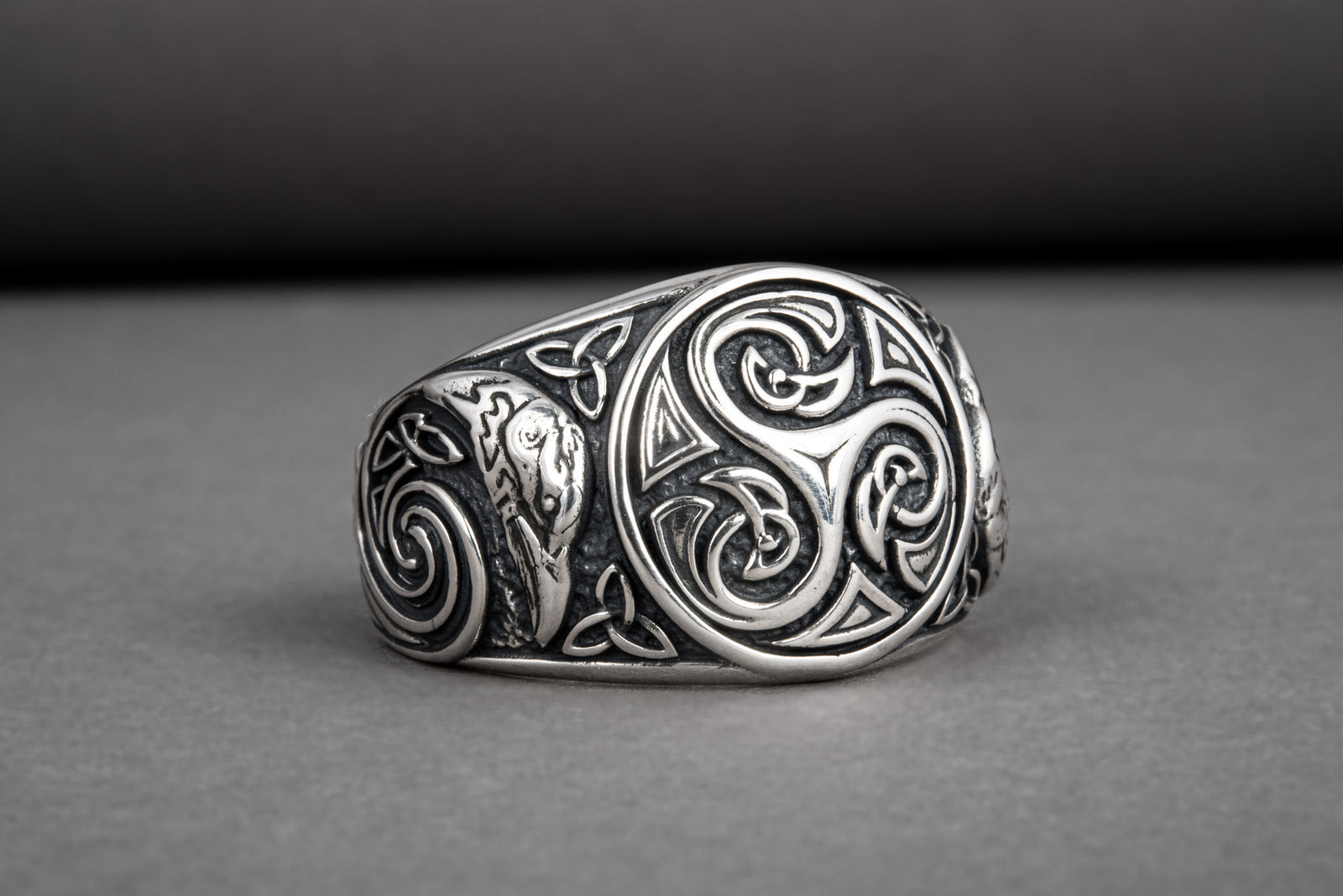 Bague Viking Valhalla — Argent 925