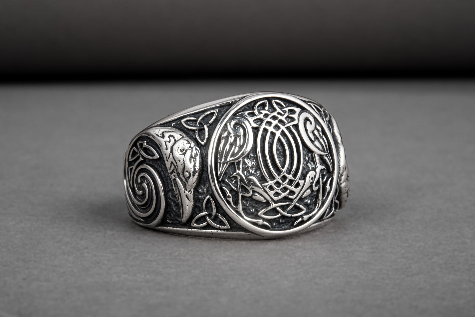 Bague Viking Midgard — Argent 925