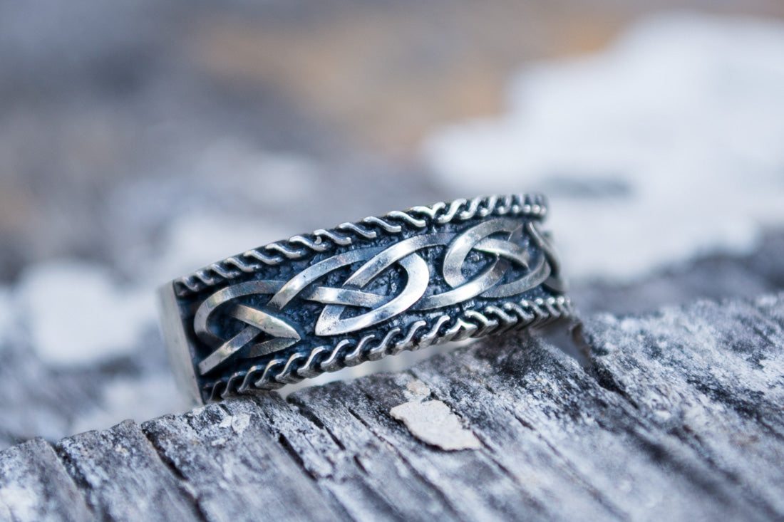 Bague Ornement Bjorn — Argent 925
