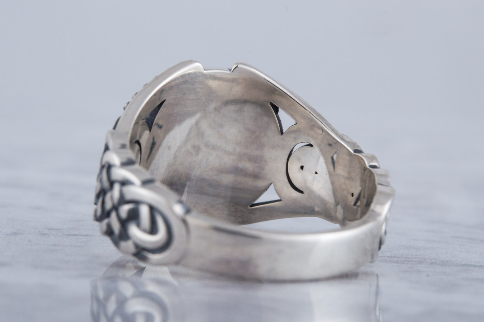 Bague Sleipnir et Ornement — Argent 925