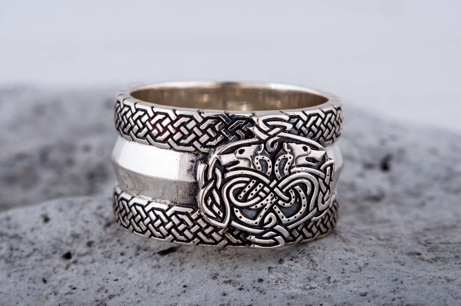 Bague Anneau Viking Freyja — Argent 925